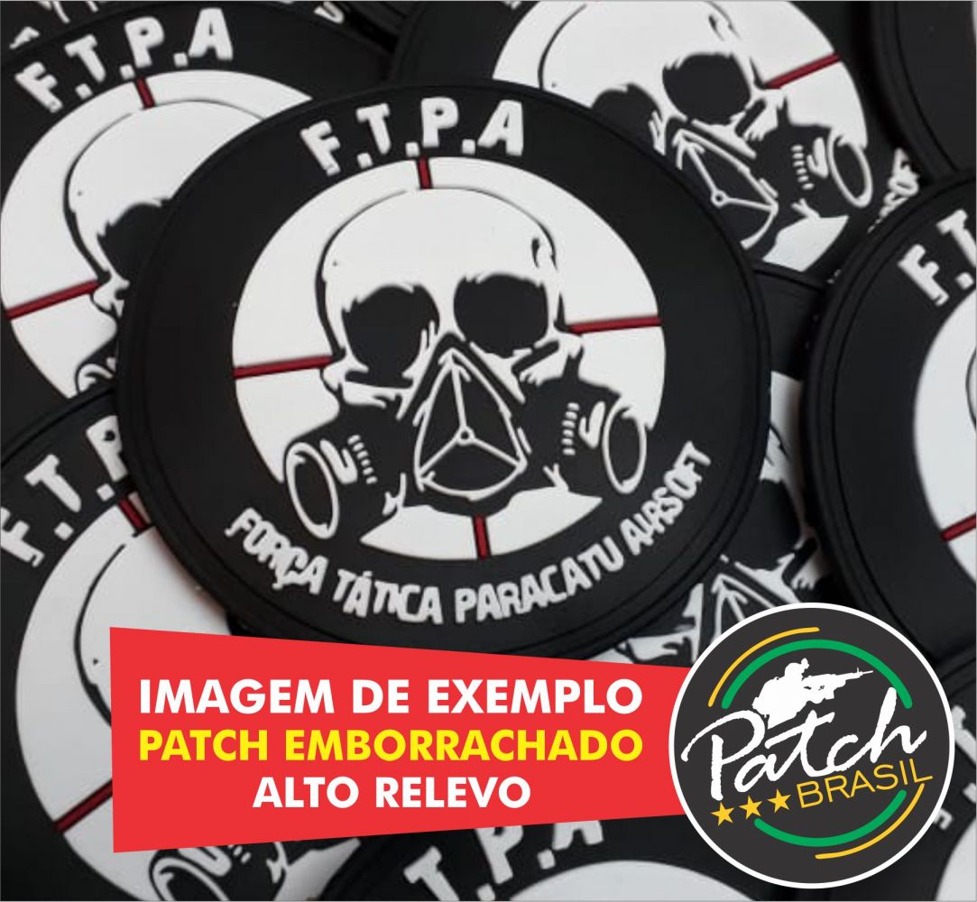 Featured image of post Patch Emborrachado Personalizado No projeto de patch emborrachado as caracter sticas que voc poder escolher s o essas patch emborrachado do curso de radiopatrulhamento t tico m vel da pmmg